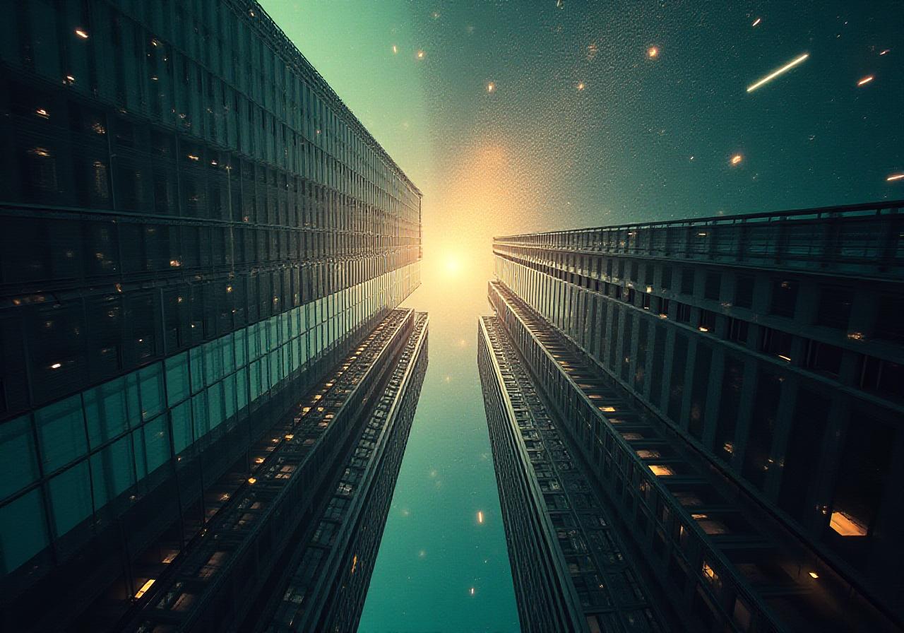 Artistic representation of sage wisdom and cosmic vision